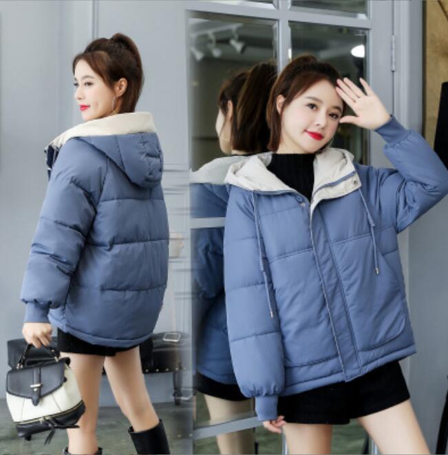 冬 綿の服    韓国風 　レディース暖かい コート トップス ファッション厚いコート ★綿の服 S-3XL