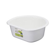 クッキンパル 洗い桶 (Ｓ)Ｄ型 ホワイト