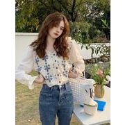 2023春秋新作 トップス 女 レディース 長袖 シャツ ブラウス インナー