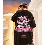 2023春夏新作 メンズ 男 カジュアル 半袖 丸首 プリント トップス Tシャツ インナー M-5XL