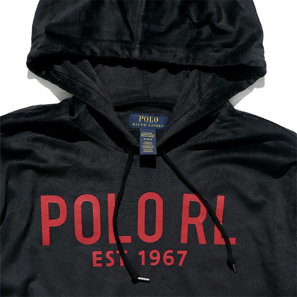 ポロ ラルフローレン【POLO RALPH LAUREN 】ベロア ロゴ フーディー