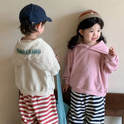【2023秋新作】韓国風子供服 ベビー服 キッズ 男女兼用 カジュアル 長袖 トップス Tシャツ
