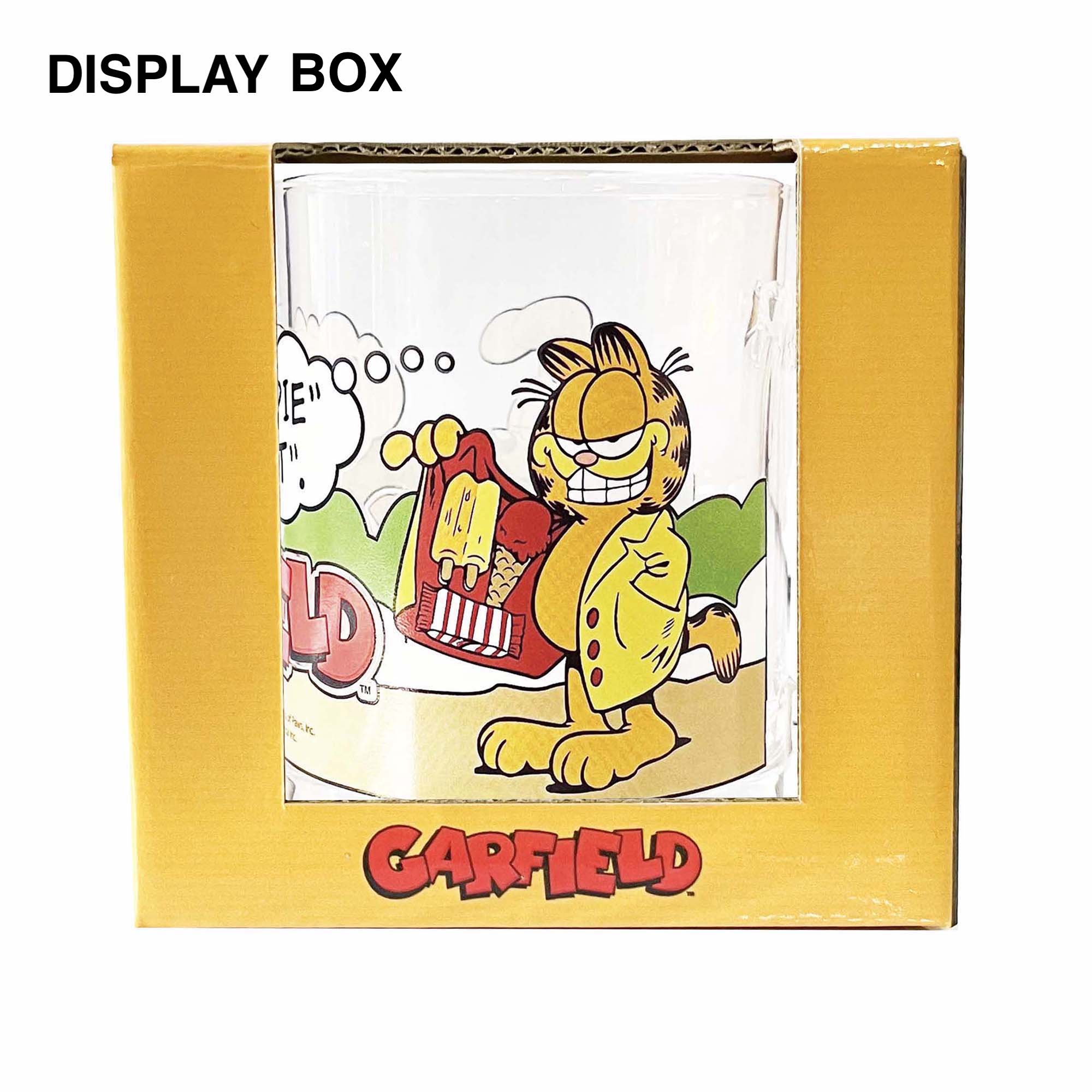 ガーフィールド グラス マグカップ マグ ガラス製 GARFIELD