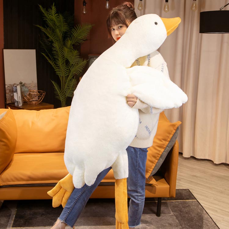 ぬいぐるみ アヒル 特大 160cm 大きい 大型 おもちゃ 抱き枕
