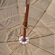 わら傘屋外 PP プラスチックシミュレーションサンシェードわら傘ヨーロピアンスタイル中庭ビーチ大小ス