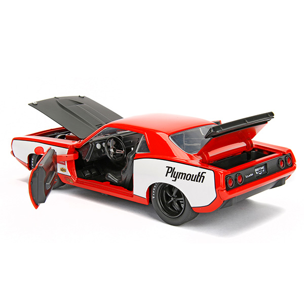 JADATOYS 1:24 BTM 1973 Plymouth Barracuda ミニカー | 卸売