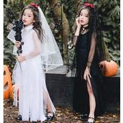 ハロウィン  子供服  親子服   コスプレ服   Halloween  ワンピース+ ネックレス+髪飾り  3点セット
