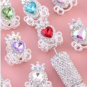 ハート型  ボールペンデコパーツ   韓国風  デコパーツ  手芸材料  手芸diy用デコレーション   DIYパーツ