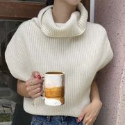 【2023秋新作】韓国風レディース服　秋　優しい　きれいめ　セーター　ニット　