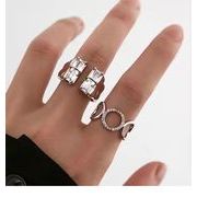 ストーンリング　指輪　リング　アクセサリー　韓国ファッション