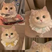 猫　首輪　ペット　装飾     アクセサリー　新作　犬猫兼用   ペット用品