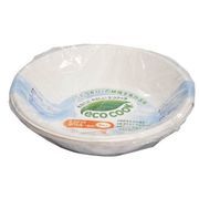シンワ エコクックボウル18cm 6枚 (使い捨て食器)