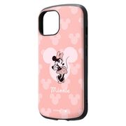 iPhone 15 ディズニー/耐衝撃ケース MiA/ミニーマウス_ピンク