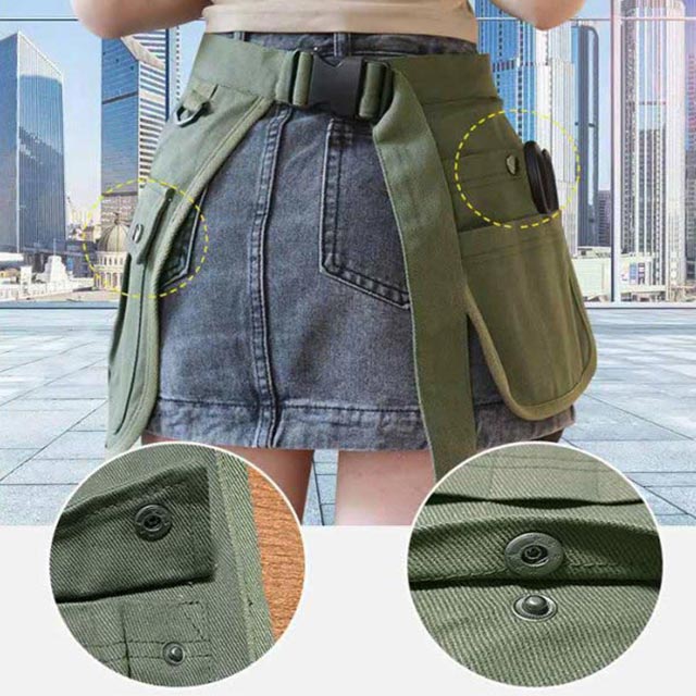 UNDERCOVER エプロンスカート HL】WRAP ZIP APRON SKIRT(SET UP)｜CONVERSE TOKYO (コンバース