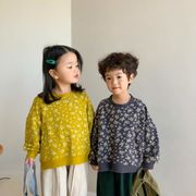 2022春新作 かわいい パーカー 子供 長袖 Tシャツ キッズ ブラウス 男女兼用韓国子供服2色