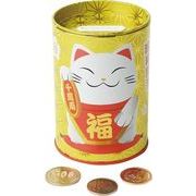 ペン立て缶貯金箱(まねき猫) 18-72