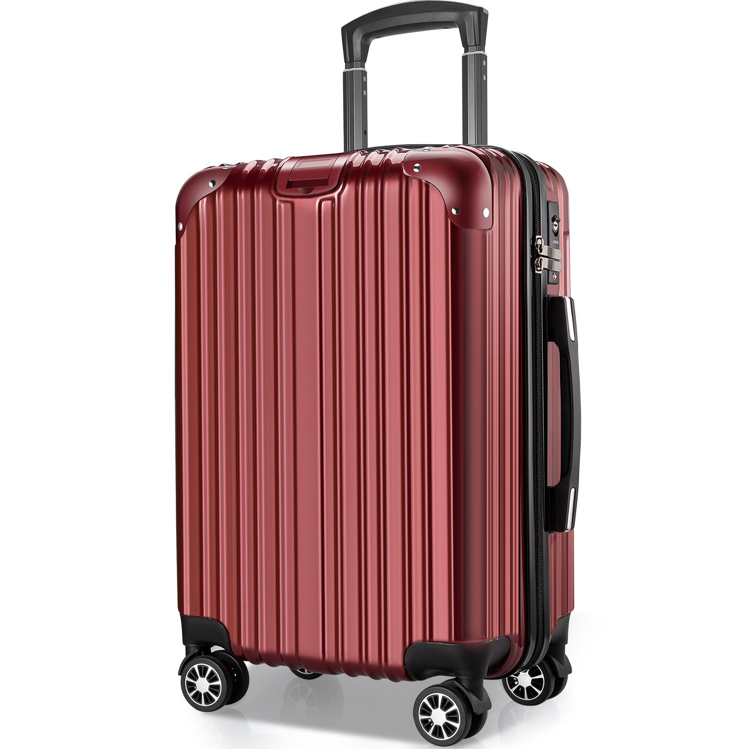 VARNIC スーツケース キャリーバッグ キャリーケース 機内持ち込み 静音 TSAローク ファスナー式 Sサイズ
