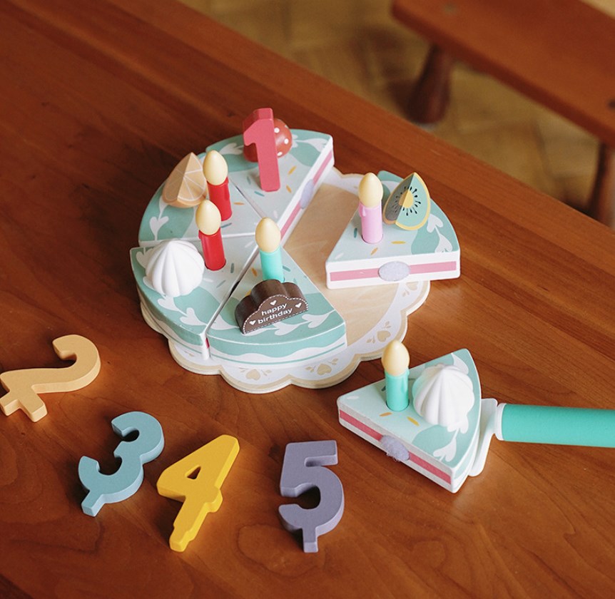 知育玩具    キッズ    贈り物    おもちゃ    子供    木製    誕生日ケーキ赤ちゃん