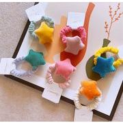 キッズ 子供 ヘアアクセサリー かわいい星 ヘアゴム