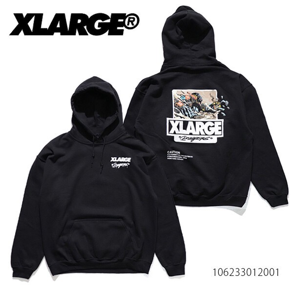 エクストララージ【X-LARGE】x Dragon76 Hoodie フーディー パーカー