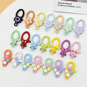 新入荷 キーホルダー金具 ハンドメイド キーリング アクセサリー DIY 手芸用品 基礎金具