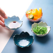 さくら  ソース皿  陶磁器食器  レストラン  ホテル  家庭用  醤油酢皿  日本料理ドレッシング