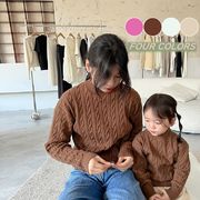 韓国風子供服 ベビー服   親子服　可愛い　長袖　ニット　トップス
