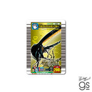 ムシキング ホログラムステッカー ヘルクレスリッキーブルー SEGA セガ カードゲーム 甲虫王者 MUSHI-008