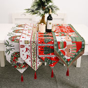 テーブルランナー クリスマス おしゃれ 北欧 飾りつけ ディナー テーブル装飾 christmas パーティー カフェ