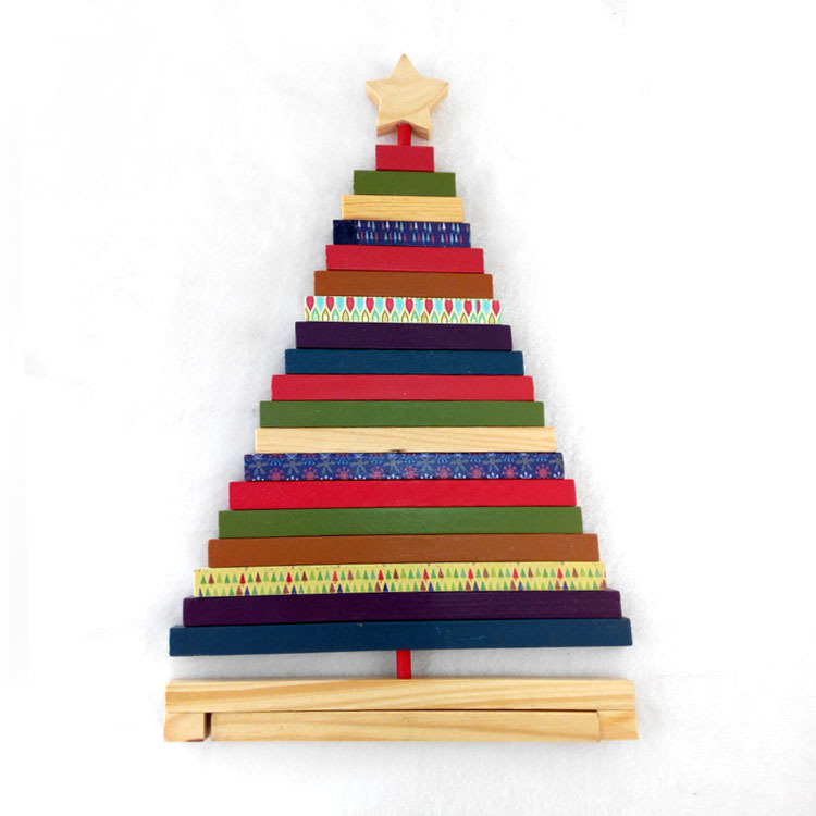 Christmas限定 おもちゃ玩具 卓上 Xmas サンタ 木製 DIY