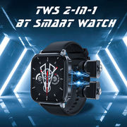 T22 国境を越えた新しい腕時計 TWS ツーインワンウルトラ心拍数血圧トレンド睡眠音楽制御スマート