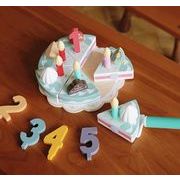 誕生日ケーキ    キッズ    知育玩具    ままごとおもちゃ    木製    プレゼント
