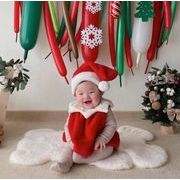 2023★クリスマス★韓国風子供服★ロンパース+帽子★66-90CM