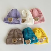 ★Kids Hat★　子供帽子　秋ビーニー　キッズニット帽　ベビー帽子　韓国キッズファッション