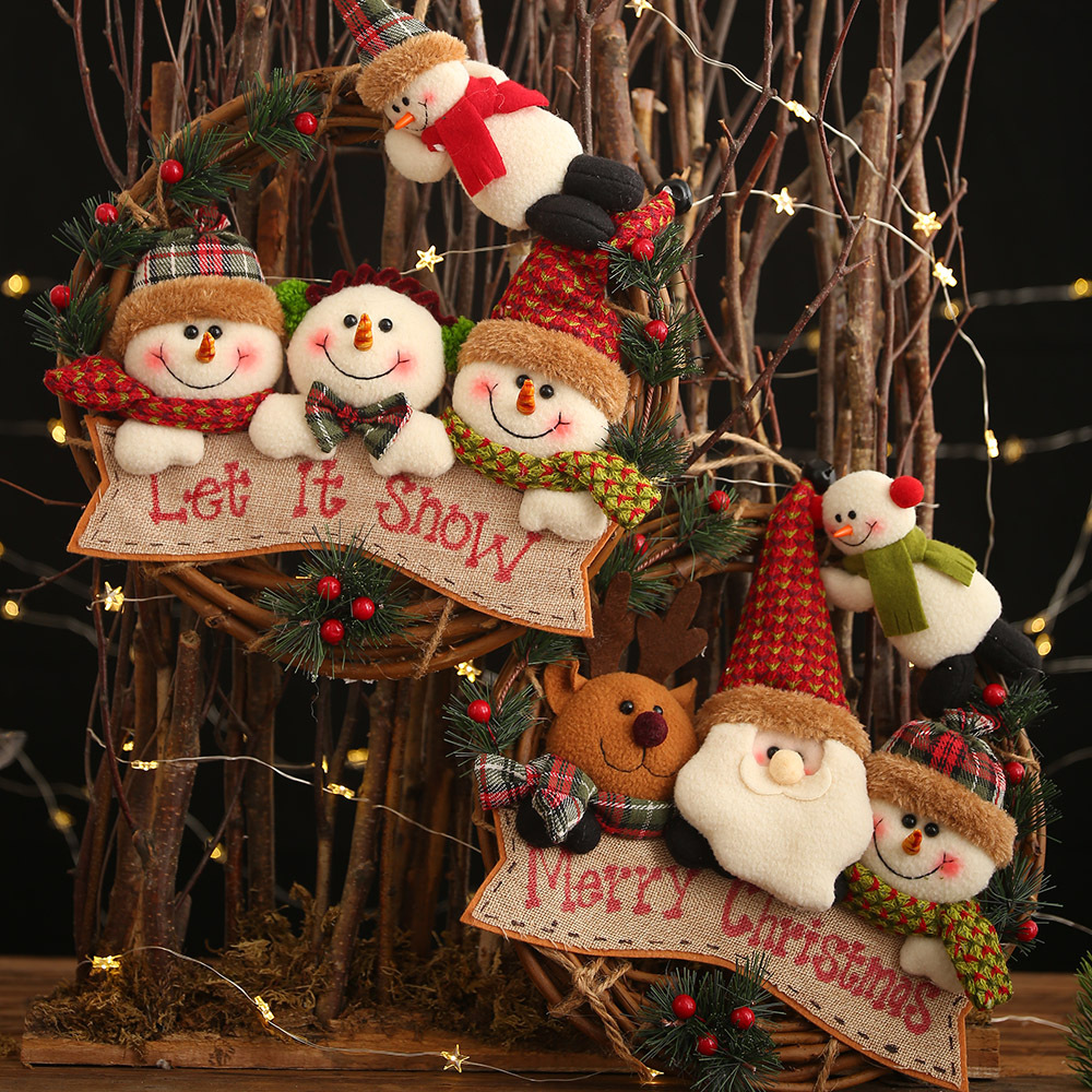 人気商品 壁掛け クリスマス 玄関 オーナメント チャーム クリスマスツリー飾り Christmas