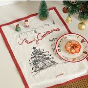 クリスマス ファッション テーブルクロス 背景 ピクニッ 写真用毛布 装飾  クリスマスツリー 撮影