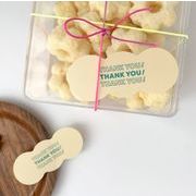 6枚入り   韓国風  シール  粘着シール   Thank youシール   シールラベル