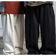韓国風子供服 ズボン 2023秋冬新作 レジャー ズボン ベビー服 厚くする 暖か ゆとり 90-150CM 2色