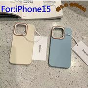 新作 iPhone15ケーススマホケース 携帯カバー iPhone14promax/11Promaxシリカゲル 全機種対応 2色展開