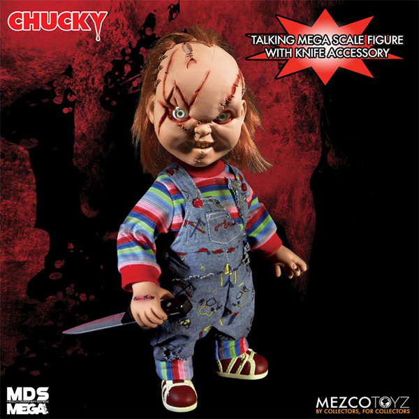 BRIDE OF CHUCKY TALKING SCARRED CHUCKY 【MEZCO】【チャッキー