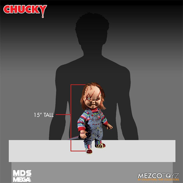 BRIDE OF CHUCKY TALKING SCARRED CHUCKY 【MEZCO】【チャッキー