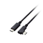 エレコム USB Type-C(TM)ケーブル やわらかL字タイプ U2C-CCLY10N