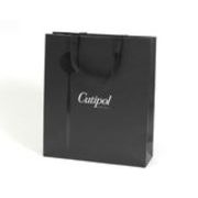 クチポール（Cutipol）　紙袋　黒ロゴ　30×35×10cm