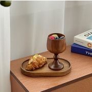 INS 人気  木質  コーヒーカップ  ウォーターカップ  インテリア  置物を飾る   創意撮影装具