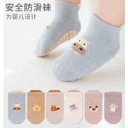 ins 新作 韓国風子供服   ベビー服 靴下   子供靴下  赤ちゃん    ソックス  ベビー靴下 滑り止め  6色