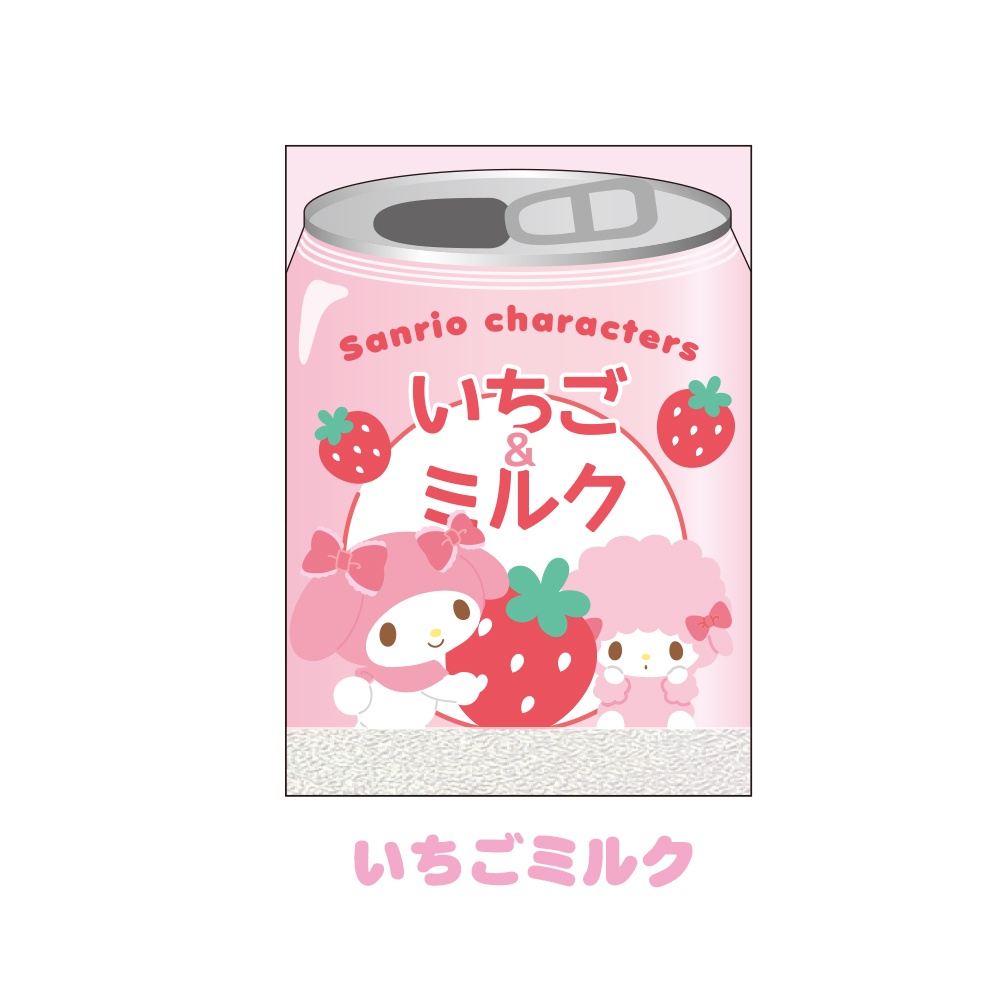 SR-5543469IM サンリオキャラクターズダイカットミニメモ いちごミルク