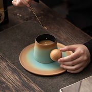 雑貨  コーヒーカップ  レトロ マグカップ、陶器のティーカップ  ウォーターカップ撮影道具180ml