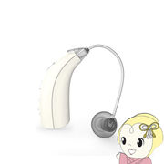 集音器 日健 NIKEN 左右両耳兼用 耳掛け型 充電式 軽～中等度難聴 Type-C充電 高齢者 ホワイト NK-02