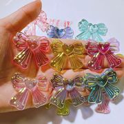 アクリルデコパーツ DIY素材 貼り付けパーツ デコ素材 バッグ手芸材料衣類と靴帽子アクセサリーパーツ