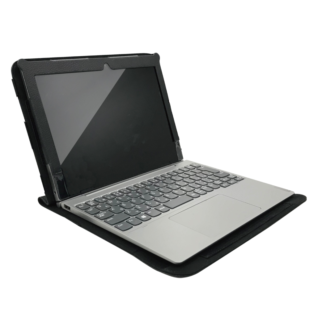 Lenovo ideapad D330用 手帳型レザーケース　ブラック　（バリューモデル）ver2